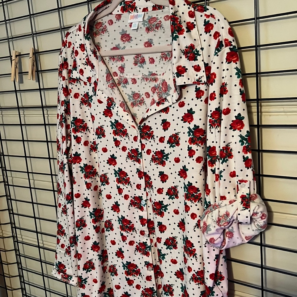 Lularoe, 2x, button down